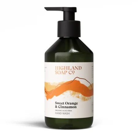 Highland Soap Co - Hand Wash Sweet Orange and Cinnamon Highland Soap Co - Hand Wash Sweet Orange and Cinnamon