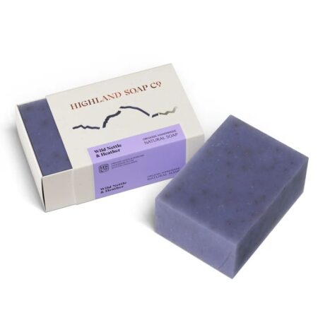 Highland Soap Co - Handmade Natural Soap Wild Nettle and Heather Highland Soap Co - Handmade Natural Soap Wild Nettle and Heather 190g