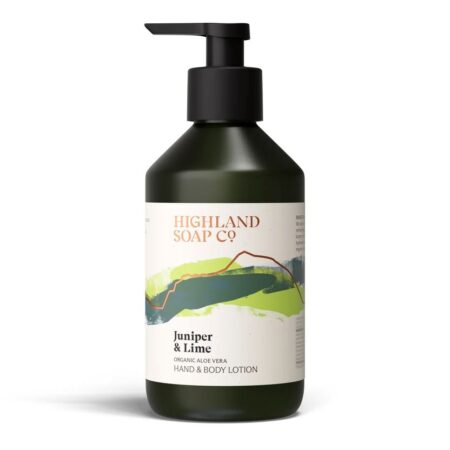 Highland Soap Co - Juniper and Lime Hand and Body Lotion Highland Soap Co - Hand and Body Lotion Juniper and Lime