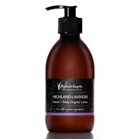 Highland Soap Co. Hand and Body Organic Lotion Highland Lavender