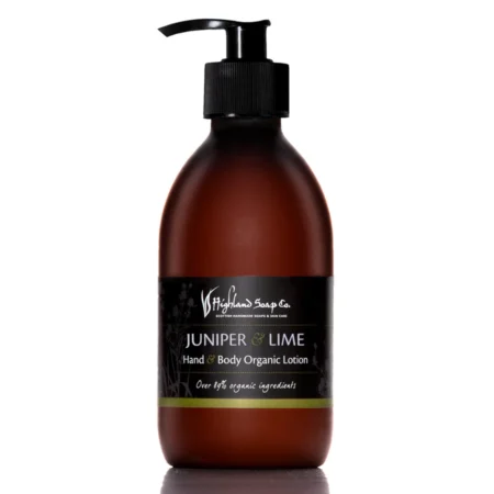 Highland Soap Co. Hand and Body Organic Lotion Juniper and Lime