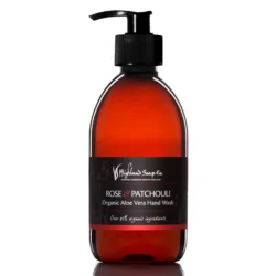 hand wash rose and patchouli Highland Soap Co. Organic Aloe Vera Hand Wash Rose and Patchouli