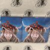 Coaster - Highland Cow Hamish Coaster - Pack of Six Coasters Highland Cow Hamish