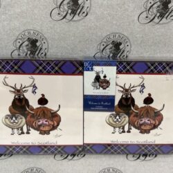 Coaster - Welcome To Scotland Coaster - Pack of Six Coasters Welcome to Scotland