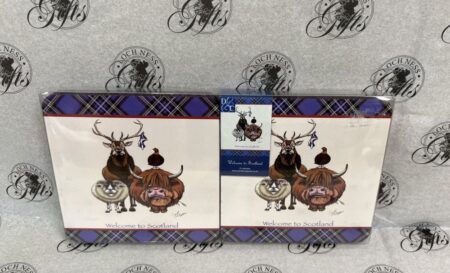 Coaster - Pack of Six Coasters Welcome to Scotland