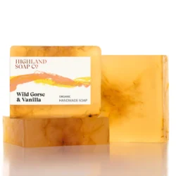 Highland Soap Co - Organic Handmade Soap Wild Gorse and Vanilla 150g