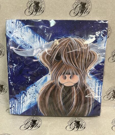 Napkins - Highland Cow Highlander