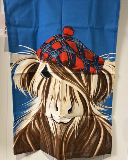 Kitchen - Tea Towel Highland Cow Hamish