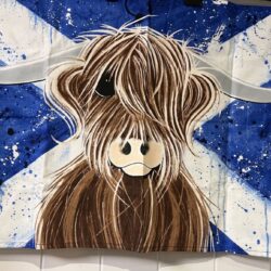 Kitchen - Tea Towel Highland Cow Highlander