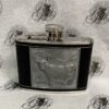 Flask - Pewter Front Highland Cow