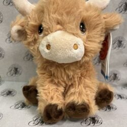 Keeleco Shaggy Medium Soft Toy Highland Cow - KeelEco Highland Cow Shaggy Medium