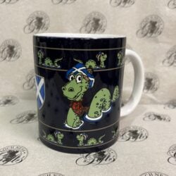Mug - Nessie Saltire Hat Mug - Loch Ness Monster Saltire Hat