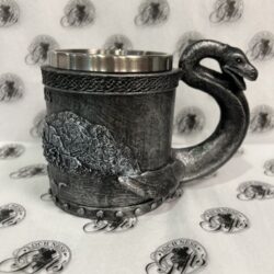 Tankard Nessie side view 2 Mug - Loch Ness Monster Resin Tankard