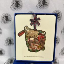 Christmas Decoration - Boxed Scottish Highland Cow