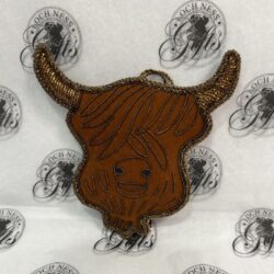 Christmas Decoration - Highland Cow Face