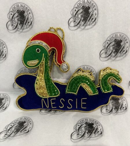 Christmas Decoration - Nessie Santa Hat