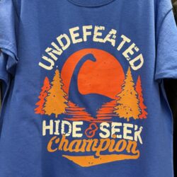 Kids t shirt hide and seek Child T-Shirt - Loch Ness Undefeated Hide and Seek Champion