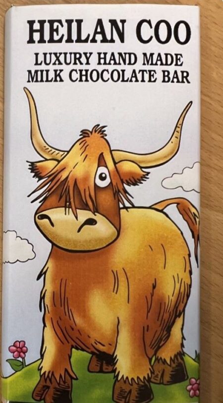 Chocolate Bar - Luxury Hand Made Milk Chocolate Heilan Coo Bar
