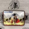 Magnet - Glass Scotland Piper and Highland Cow