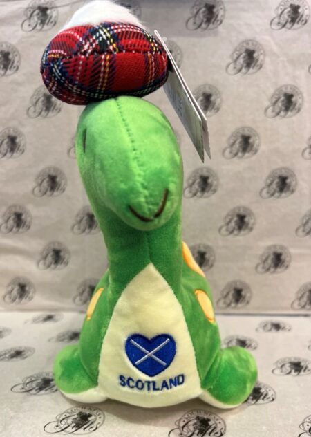 Soft Toy Loch Ness Monster - Nessie Orange Spots Large