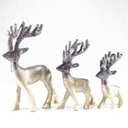 tilner silver stag Stag Silver -Tilner Art AluminArk Collection