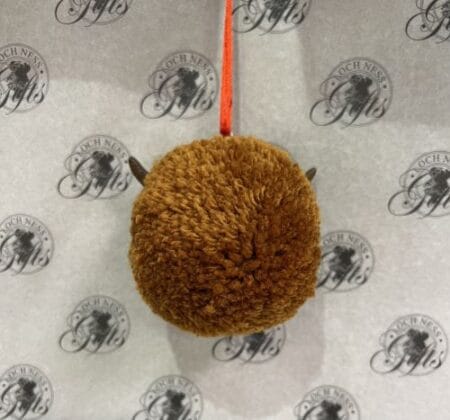 Christmas Decoration - Highland Cow Pom-Pom
