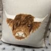Cushion Cover Highland Cow