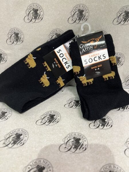 Socks - Highland Cows