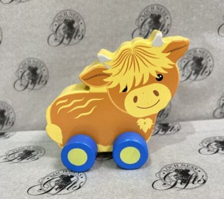 First Push Toy Highland Cow