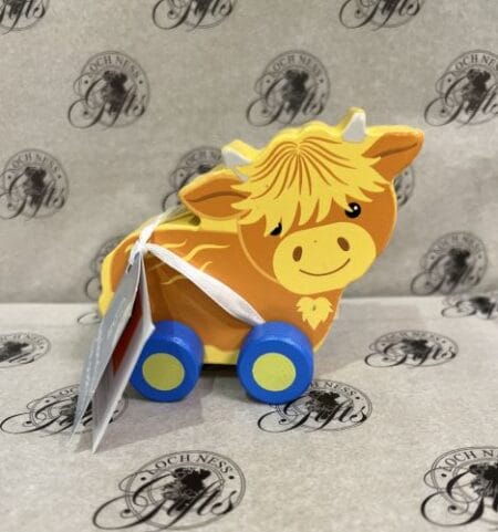 First Push Toy Highland Cow