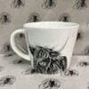 Mug - Highland Cow Black and White
