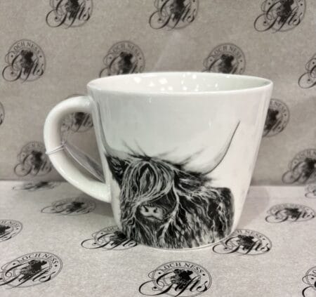Mug - Highland Cow Black and White