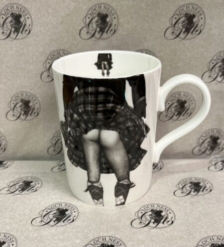 Mug - Bone China Mug Highland Swing Grey