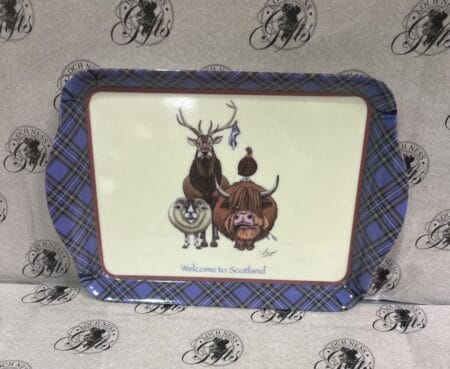 Tray - Mini Tray Welcome To Scotland