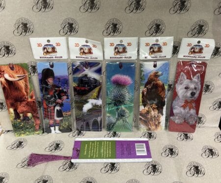 bookmark - 3d images highland cow Bookmark - 3D Bookmark Ruler