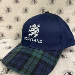 hat - baseball cap scotland lion tartan green Hat - Baseball Cap Scotland Lion Green Tartan