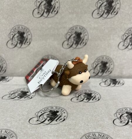 Keyring - Highland Cow Chunky