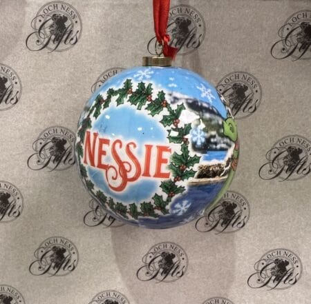 Christmas Decoration - Bauble Nessie