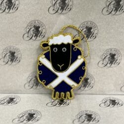 xmas decoration - saltire sheep Christmas Decoration - Saltire Sheep