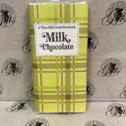 Chocolate Bar - Green Tartan Milk Chocolate Chocolate Bar - Green Tartan Milk Chocolate Bar