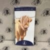 Chocolate Bar - Luxury Hand Made Milk Chocolate Bar Highland Cow