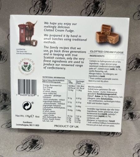Fudge - Clotted Cream Fudge 'Free Stamp Licks'