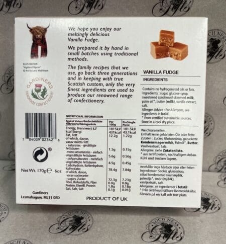 Fudge - Vanilla Fudge 'Highland Hipster'