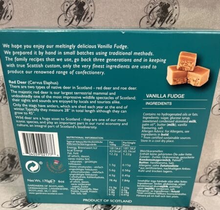 Fudge - Vanilla Fudge Gift Box Stag