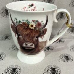 Mug - Highland Cow Scottish Beauty Mug - Watercolour Highland Cow Scottish Beauty Mug