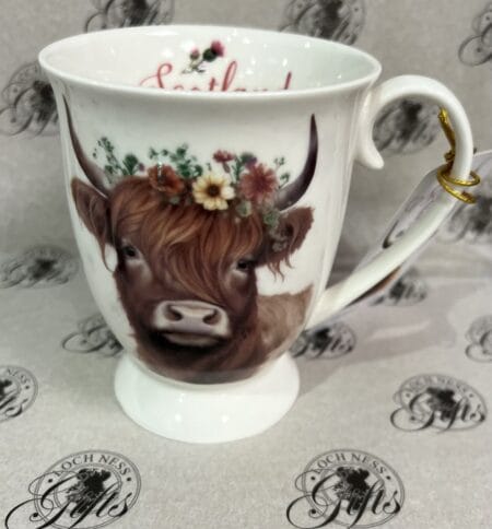 Mug - Watercolour Highland Cow Scottish Beauty Mug