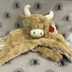 Soft Toy Highland Cow - Baby Hamish Blanket Soft Toy Highland Cow - Keeleco Baby Hamish Highland Cow Blanket
