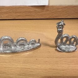 Pewter Loch Ness Monster Ornament - Pewter Loch Ness Monster