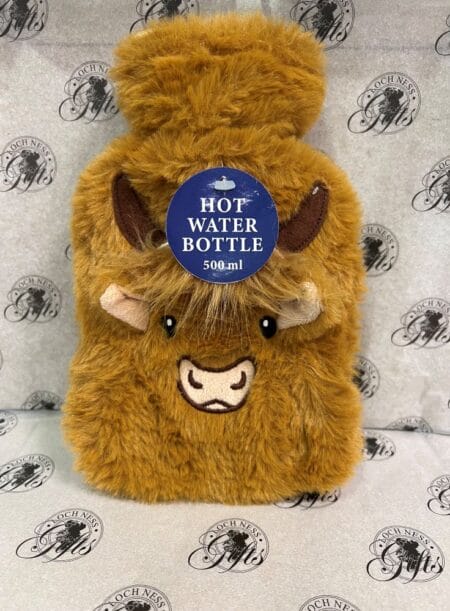 Hot Water Bottle - Hairy Highland Cow