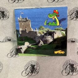 Magnetic notebook Nessie Notebook Magnetic - Nessie Swimming at Urquhart Castle